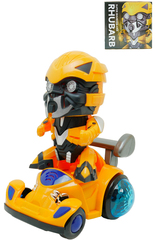 Робот Бамбл на Машинке, Свет/Звук/Движение, в кор.