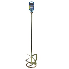 Насадка для перемешивания ПРАКТИКА хвостовик М14, 120 х 600 мм, гипс, цемент, клей д/плитк (779-479)