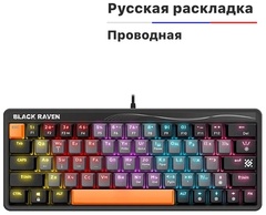 Клавиатура Defender BLACK RAVEN GK-417 45413 серый