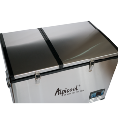 Компрессорный автохолодильник Alpicool BCD125 (Двухкамерный, 12V/24V,  125л)