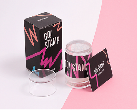 Штамп двойной и мини-скрапер Go Stamp