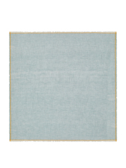 Stole cashmere sky blue color