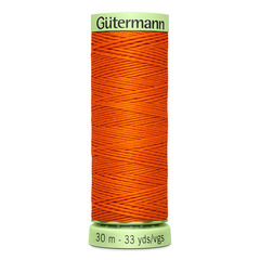 Нить Top Stitch 30/30 м для декоративной отстрочки, Gutermann, 351 оранжевый