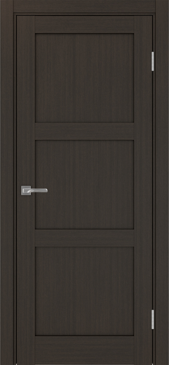 Дверь межкомнатная Оптима Порте Турин 530.111, цвет венге, экошпон, глухая