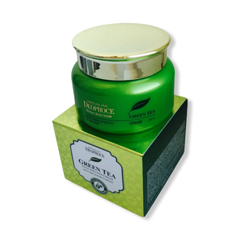 DEOPROCE PREMIUM GREEN TEA TOTAL SOLUTION CREAM 100ml