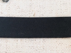 Резинка тканая, ш. 6 см, пр-во Латвия, чёрный