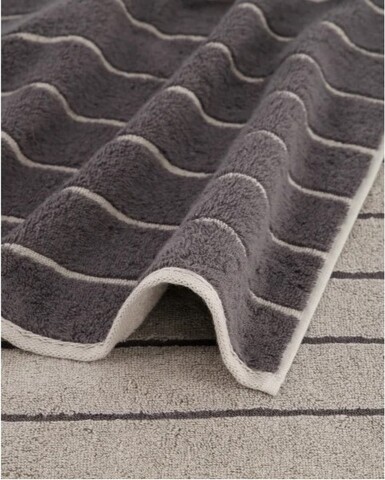 Полотенце 80х150 Cawo 6232 коричнево-серое