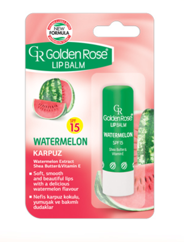 Golden Rose Бальзам для губ Lipbalm WATERMELON SPF15