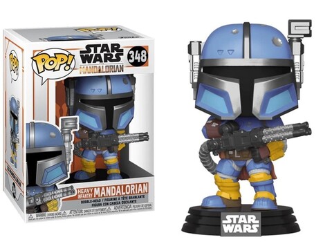 Funko POP! Star Wars. The Mandalorian: Heavy Infantry Mandalorian (348)