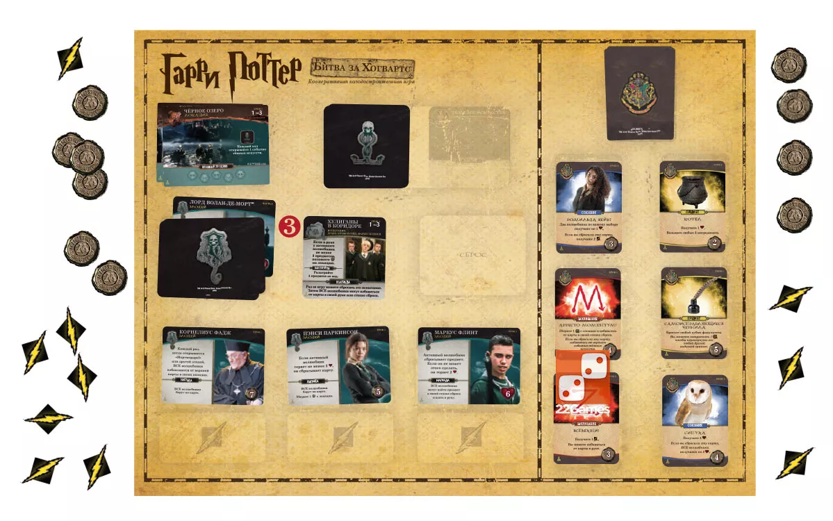 Harry Potter Hogwarts Battle A Cooperative DeckBuilding Game