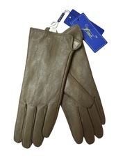 Перчатки. Женские. Материал верха: Кожаные. Подклад: Трикотаж-шерсть. 10 шт в упаковке.