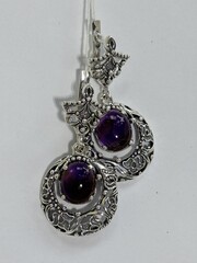 Эльмира (серьги из серебра)