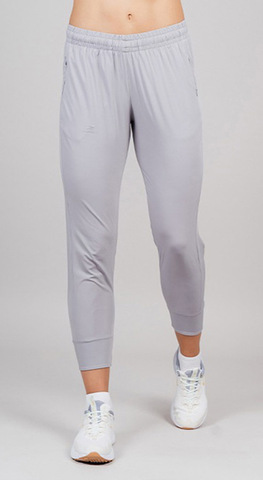 Брюки беговые Pro Light Grey W женские
