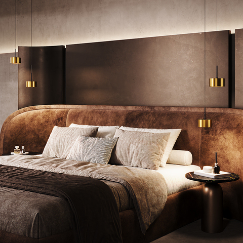 Подвесной светодиодный светильник Maytoni Glare P102PL-12W4K-BS