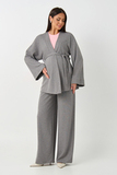 Костюм для беременных 18236 темно-серый