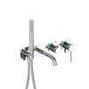 Aquatek AQ1344CR AQ1344CR ЕВРОПА смеситель для ванны встроенный (внешняя и скрытая часть)