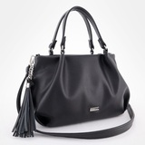 Сумка Саломея 607 гладкий черный