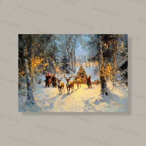 Открытка НГ186 (10 шт.) 7 х 10 см