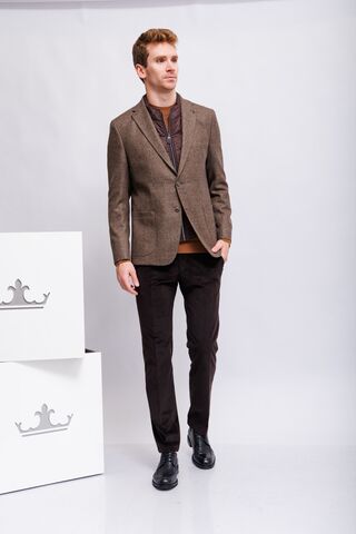 DIGEL Пиджак с накладными карманами из шерсти