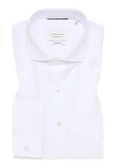 Сорочка мужская Eterna Modern Fit 8817-X48V-00 из твила белая под запонки