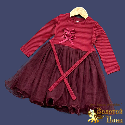 Платье нарядное д (3-6) 251128-SSD212