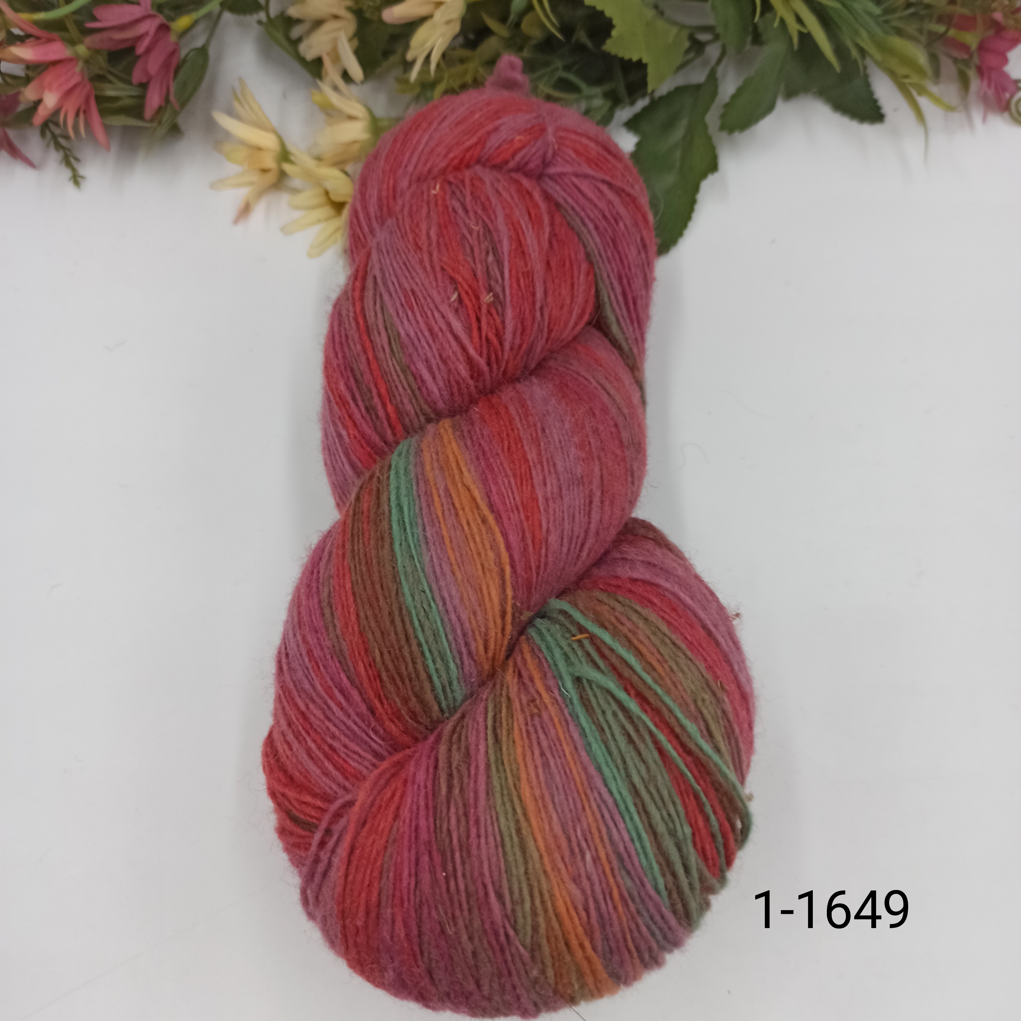 Дундага 6/1 шерсть секционного окрашивания 01-1649 420м/100гр