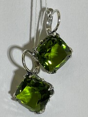 Мармелад (серьги из серебра)