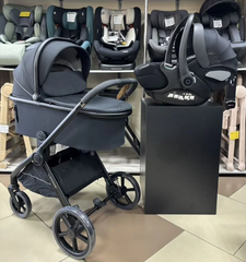 Детская коляска Luxmom FIMOS 999 3в1 (черный)