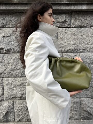 Сумка Подушка олива