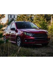 Накладка на решетку радиатора Фьюжн для Гранта ФЛ (Под покраску)