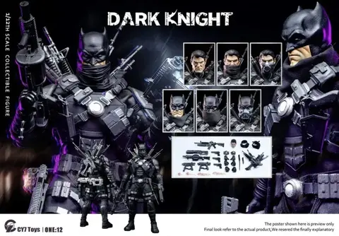 Фигурка Бэтмен из мультсериала Темный Рыцарь 1/12