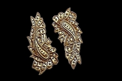 Силиконовый молд Крылья с драгоценными камнями