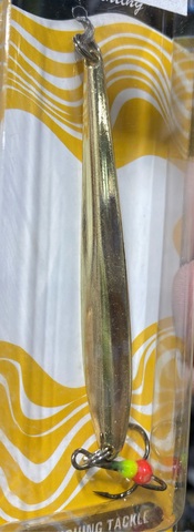 91 Блесна зимняя KDF Minkur 130-8045 10 гр 75 мм цв gold