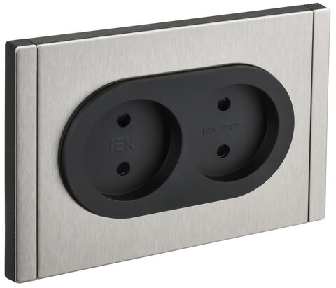 FORTE&PIANO Роз. 2-я без з/к с з/ш б/к 10А FP725M ник. IEK