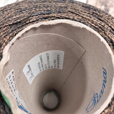 Хлопок принтованный Loro Piana PAPIRO STAMPATO 330 черно-коричневый