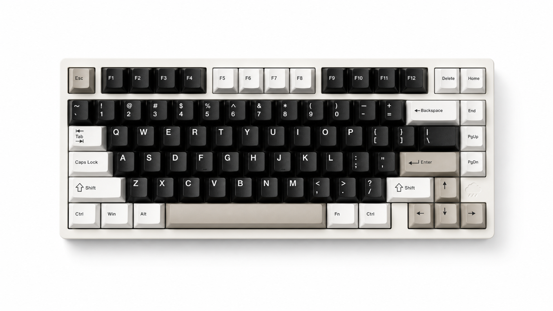 WOBKEY Rainy75 Pro ホワイト WOBKEY Rainy 75 Electro Milk Pro купить с доставкой | Geekboards