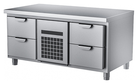Стол холодильный HappyChef TC GL 2-CR-2