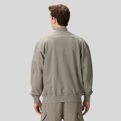 Бомбер Alpha Industries French Terry Ma-1 Jacket Mid Grey (Серый)