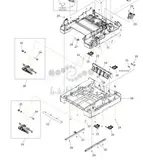 Ролик нижнего лотка Canon QM5-0209 Pickup Arm inc Pickup Rollers Lower Tray