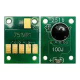 Чип для Canon PIXMA IX6870, IP8770, IP7270, IX6770, MX927, MX727, MG6670, MG6470, MG5670, MG5570, MG5470, MG7570, MG7170, MG6370 (совместимость CLI-751M 6520B001, CLI-751M XL 6455B001), Magenta (красный), авто обнуляемый для картриджей, ПЗК, СНПЧ