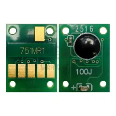 Чип для Canon PIXMA IX6870, IP8770, IP7270, IX6770, MX927, MX727, MG6670, MG6470, MG5670, MG5570, MG5470, MG7570, MG7170, MG6370 (совместимость CLI-751M 6520B001, CLI-751M XL 6455B001), Magenta (красный), авто обнуляемый для картриджей, ПЗК, СНПЧ