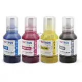 Комплект сублимационных чернил для Epson SureColor SC-F170, SC-F570, SC-F370, совместимые InkTron T49N1-T49N4 4 цвета по 140 мл