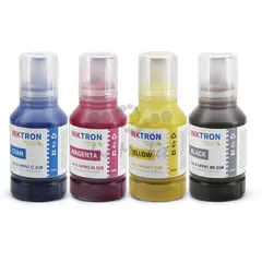 Комплект сублимационных чернил для Epson SureColor SC-F170, SC-F570, SC-F370, совместимые InkTron T49N1-T49N4 4 цвета по 140 мл