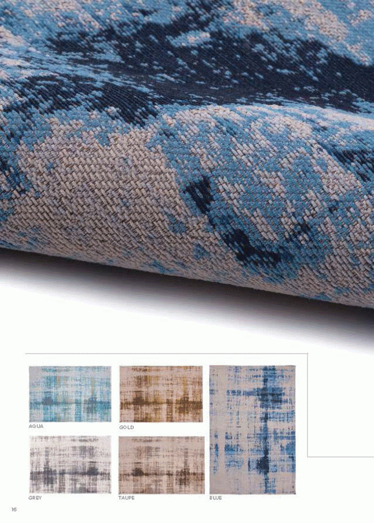 Ковер Vintage Minimal Blue, 130*190 см
