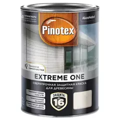 Пропитка декоративная для защиты древесины Pinotex Extreme One база BW полуматовая 0,9 л