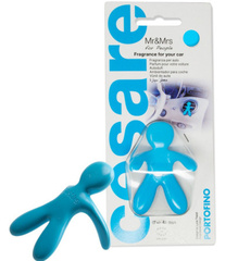 Mr&Mrs Fragrance Ароматизатор для автомобиля CESARE BLISTER лазурно-голубой PORTOFINO Портофино