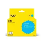 Картридж T2 IC-HF9J76A № 727 для HP Designjet T920, T930, T1500, T1530, T2500, T2530, голубой, с чипом