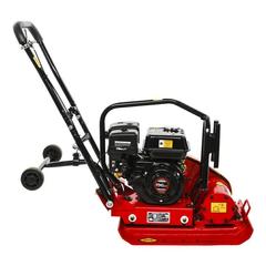 Виброплита прямоходная DDE VP80-СK (LONCIN G200F.6,5 л.с.,плита 590х420 мм,480 кв.м./час, 80 кг.КОЛЕСА) (Арт. VP80-СK)