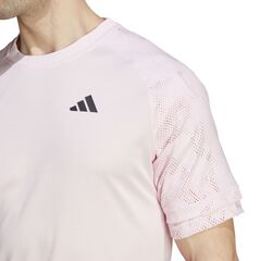 Футболка теннисная Adidas Melbourne Ergo Tennis Heat.Rdy Reglan T-Shirt - clear pink