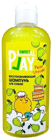 Animal Play Sweet Шампунь для собак и кошек витаминизированный грушевый штрудель 300мл